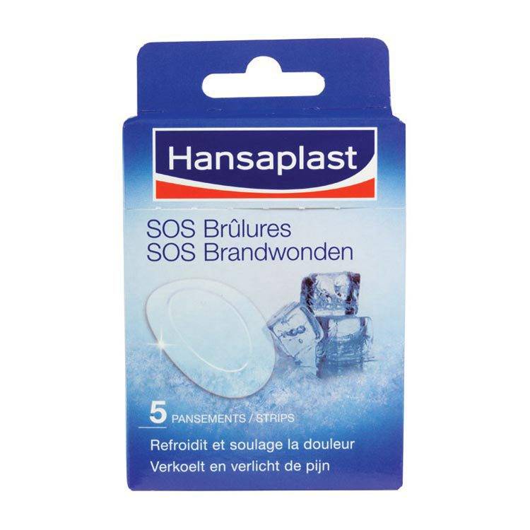 wang Staan voor Pat Hansaplast SOS Brandwonden - 5 Strips | PostDrogist.nl